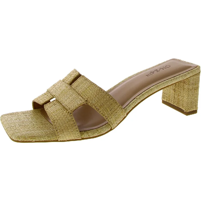 On 34th Womens BEATRIS Slip On Open Toe Mule Sandals