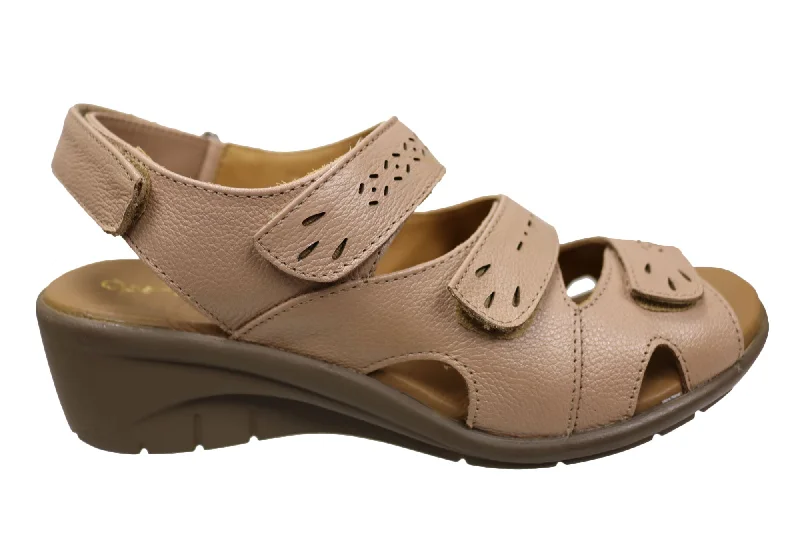 Opananken Katrina Womens Comfortable Brazilian Leather Sandals