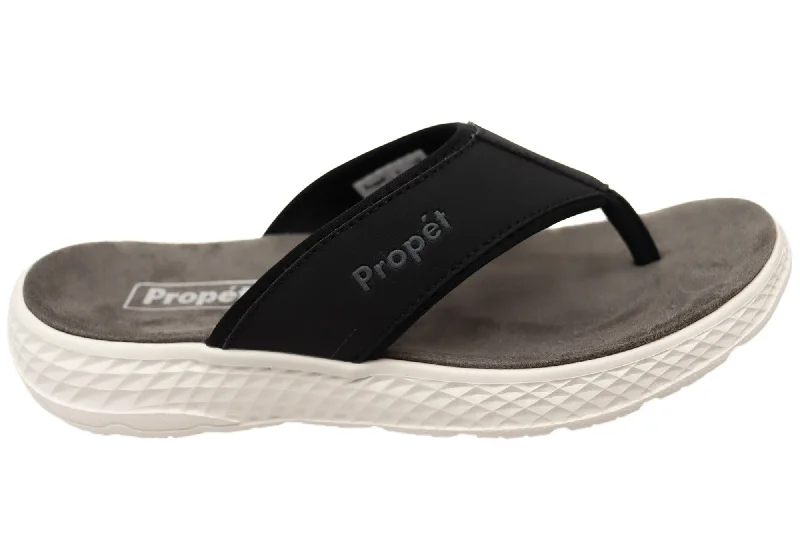 Propet TravelActiv FT Womens Comfortable Wide Width Thongs Sandals