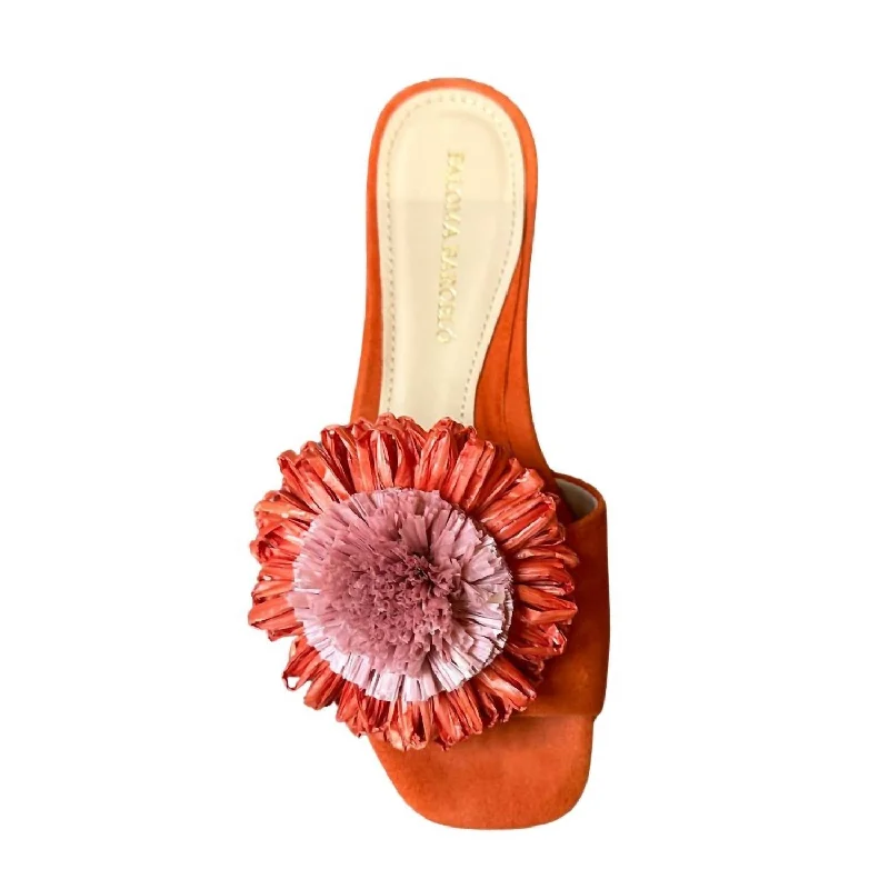 Women's Azumi Sandals In Orange Bico