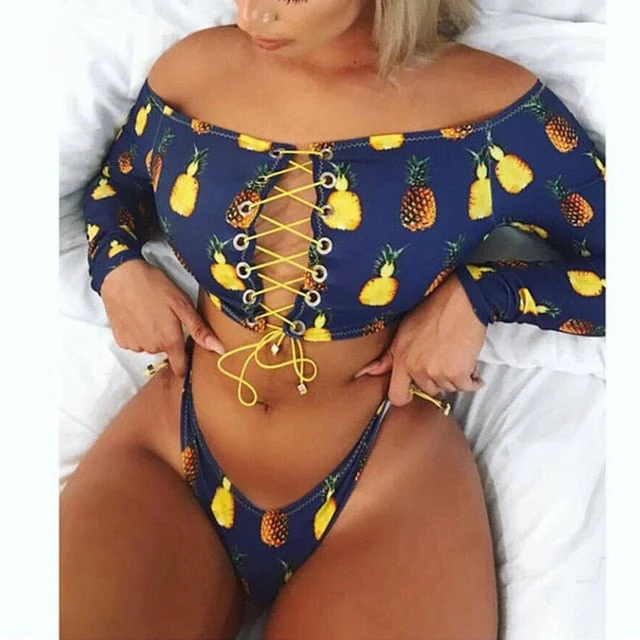 pineapple swimsuit