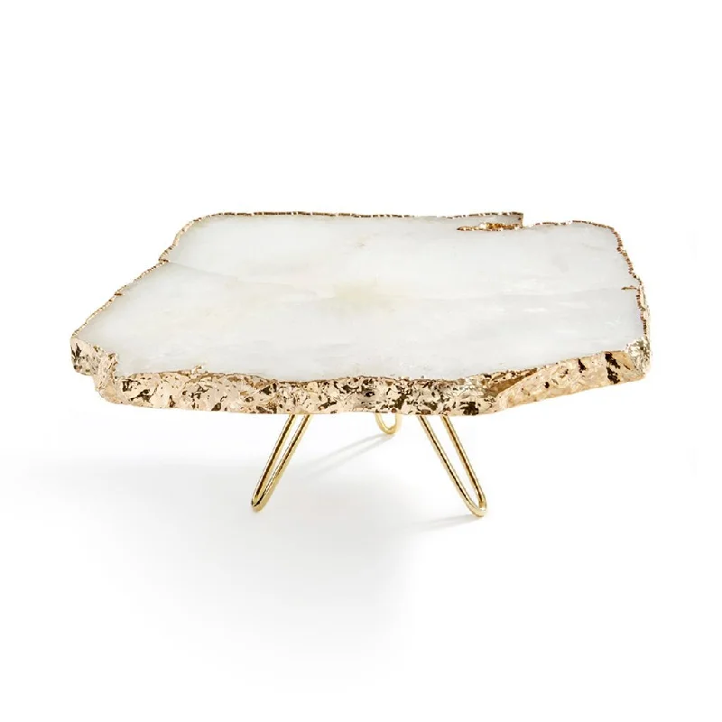 Torta Cake Stand | Crystal & Gold | Single