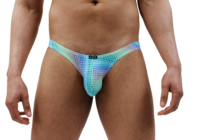 NDS Wear presents Candy Dots Men's Bikini Brief - A Stylish Addition to Your Wardrobe