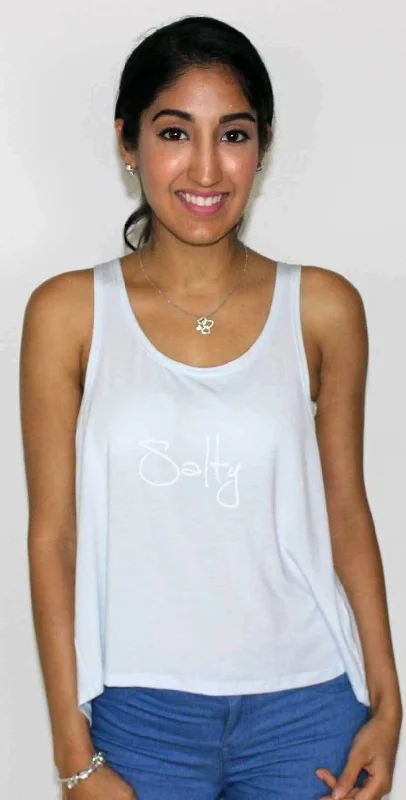 Ete Apparel Salty Tank  Top in Light Blue 1-10-SALTY-17-P