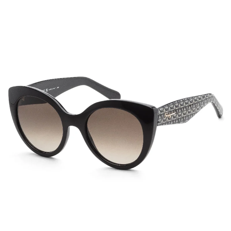 Ferragamo Women's 54mm Black Sunglasses