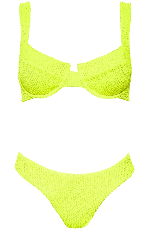 Laguna Bikini Neon Yellow Set