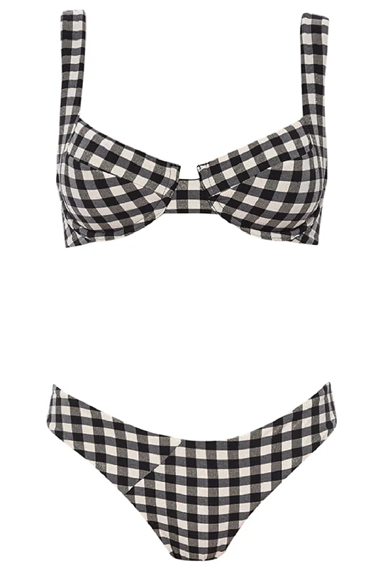 Laguna Bikini Gingham Set