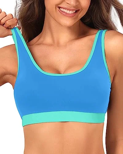 Sports Bra Bikini Tops Push Up Tank Crop Tops