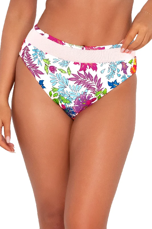 Sunsets Camilla Flora Annie High Waist Bikini Bottom