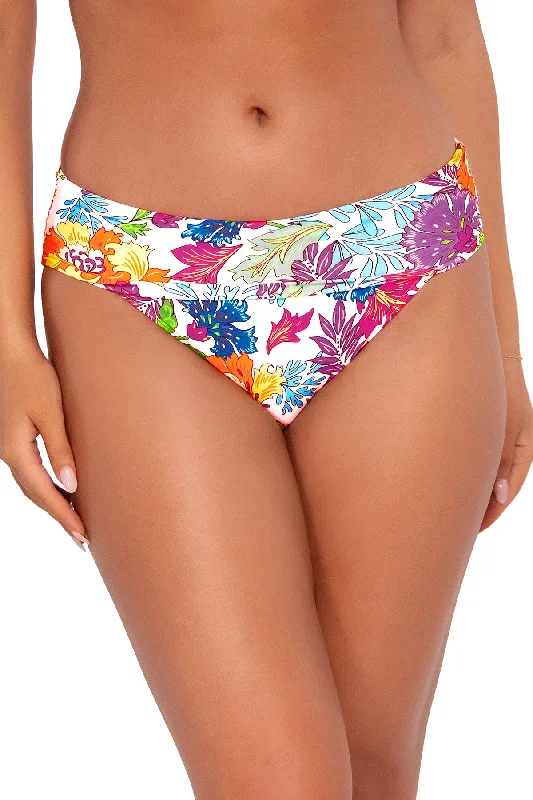 Sunsets Camilla Flora Hannah High Waist Bikini Bottom