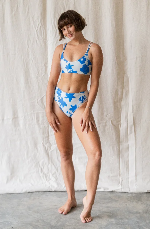 Topanga Top Blue Haze Print