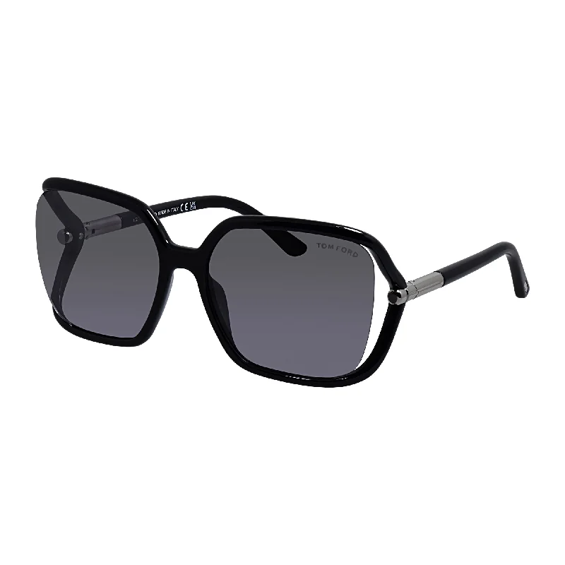 Tom Ford  FT 1089 01C 60mm Womens Butterfly Sunglasses