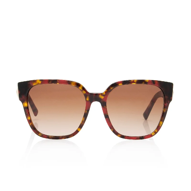 Valentino Square Stud Sunglasses