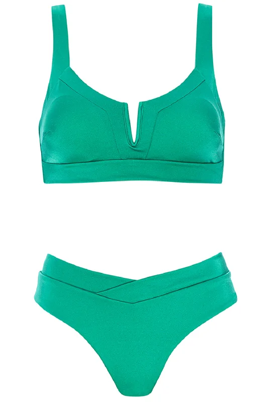 Vista Bikini Green Set