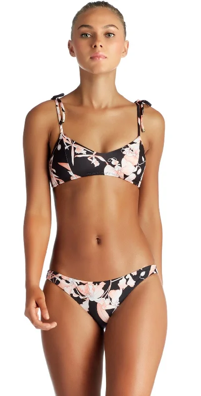 Vitamin A Zuma Bralette Bikini Top in Nightingale 86T NHG