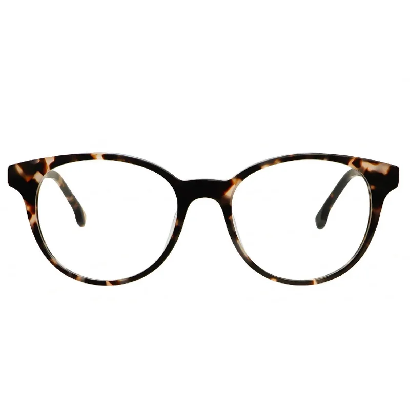 Women's Elise Blue Light Blocking Glasses In Black/tan