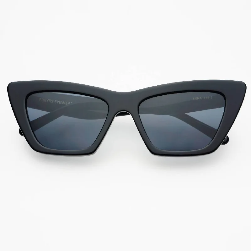 Women's Siena Cat Eye Sunglasses In Black