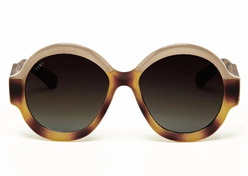 Womne's Gambetta Sunglasses In Rubber Havana/shiny Coconut