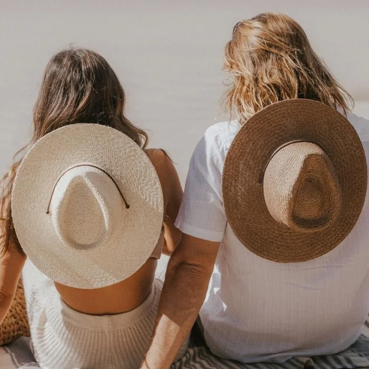 28 Eastern Hideaway Straw Wide Brim - Brown