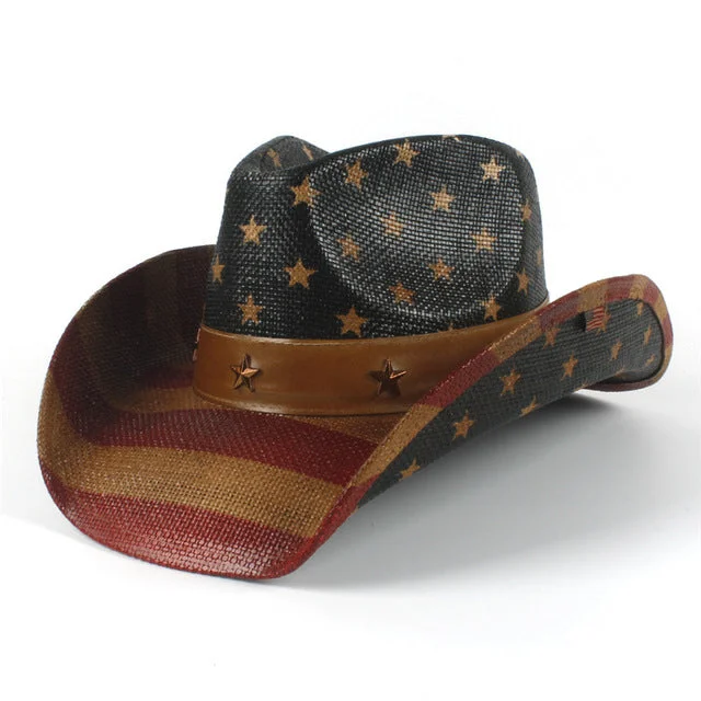 American Flag Cowboy Hat