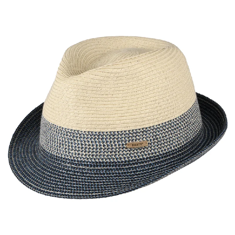 Barts Hats Patrol Trilby Hat - Natural-Blue