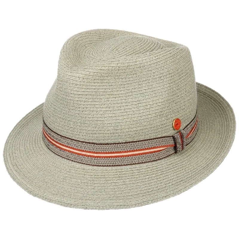 Classic Maleo Trilby Straw Hat by Mayser