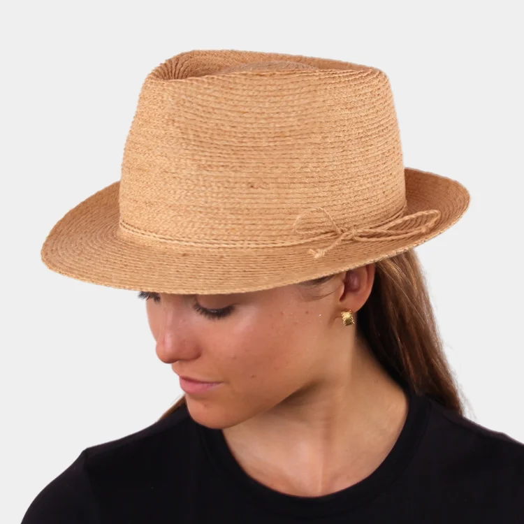 GC Hats Miami Raffia Trilby - Natural