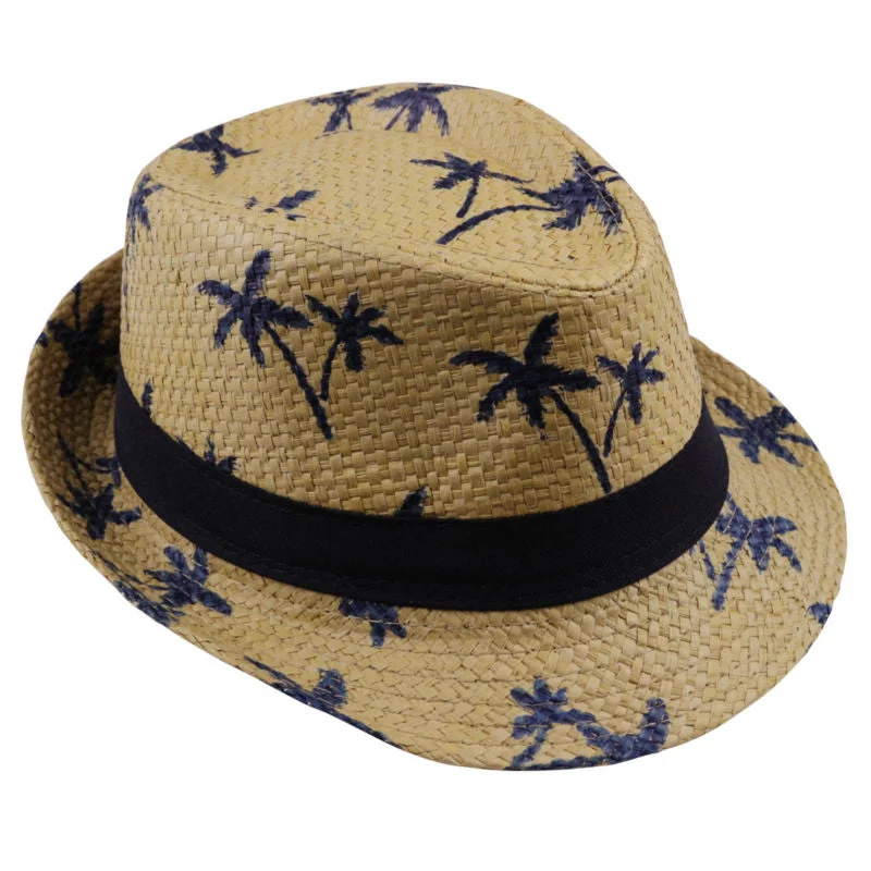 Kids Fashion Palm Tree Fedora