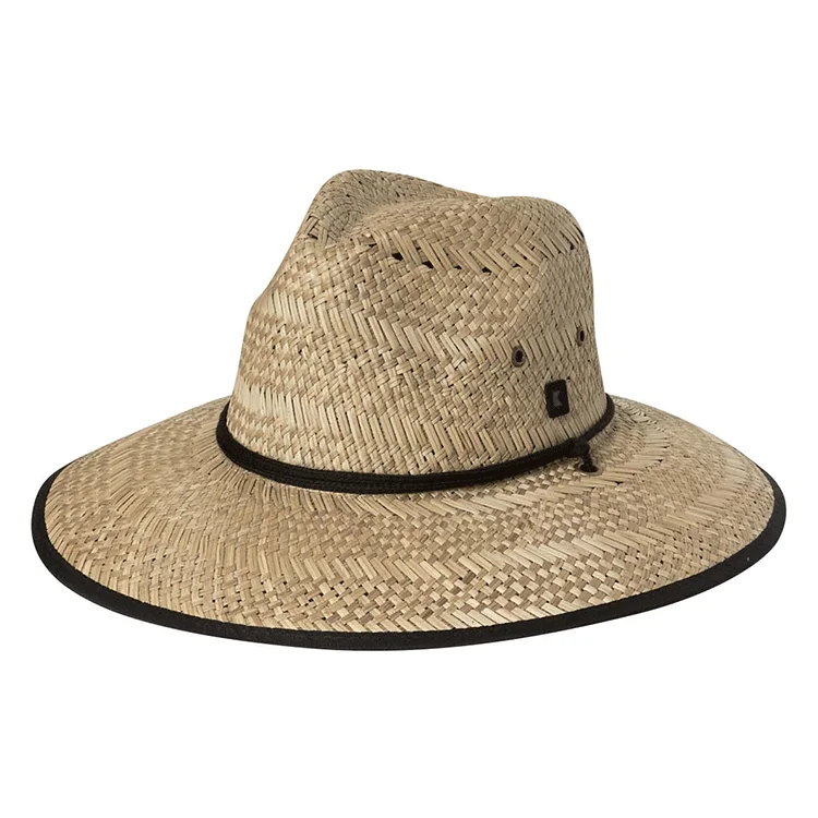 Kooringal Mens Yamba Surf Straw Hat- Black