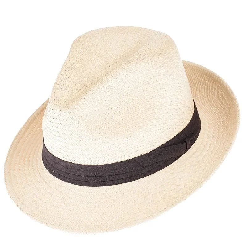 Melbourne Hats Summer Trilby Panama - Natural