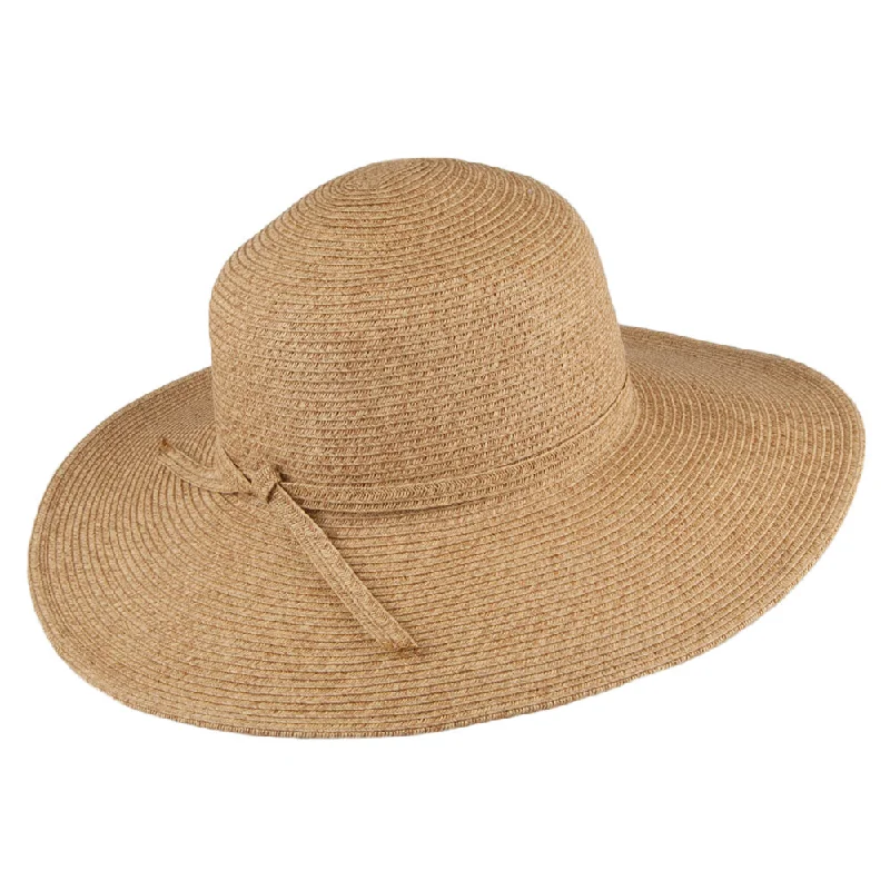 sur la tête Womens Brighton Sun Hat - Toast