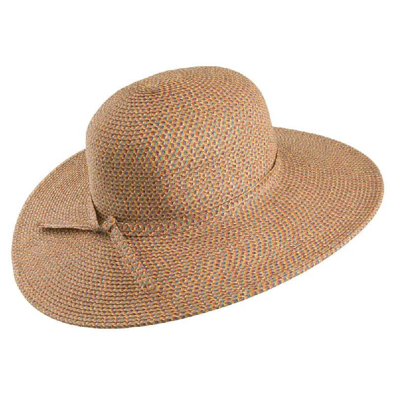 sur la tête Womens Sorbet Sun Hat - Multi-Coloured