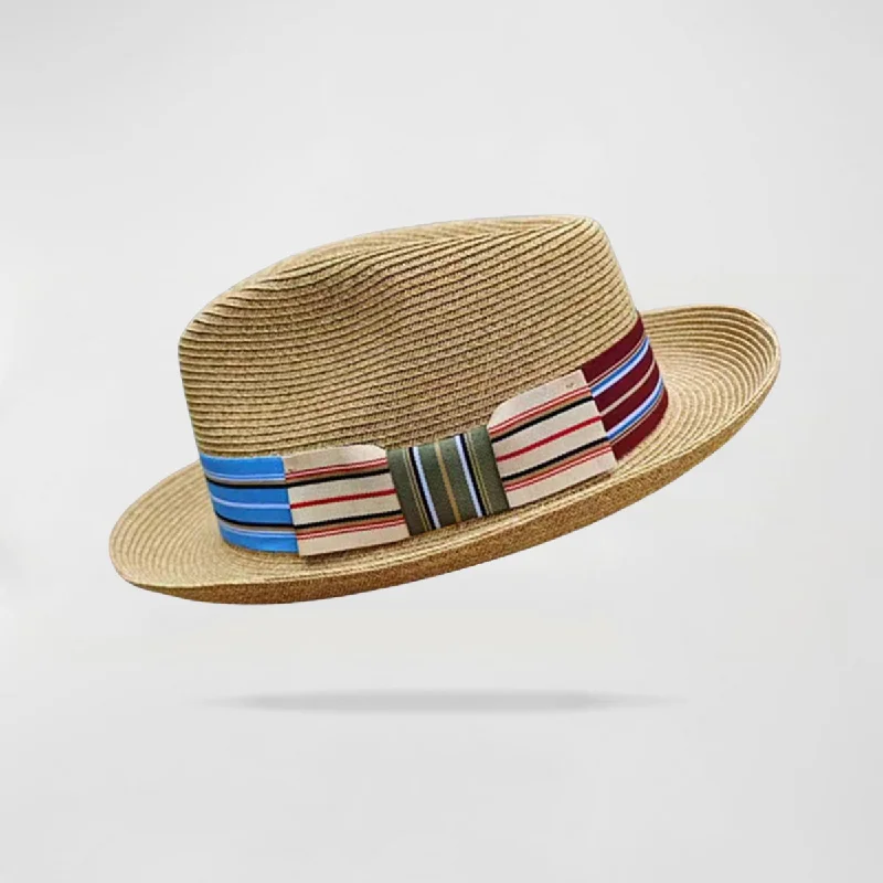 Urban Voyager Straw Fedora Hat