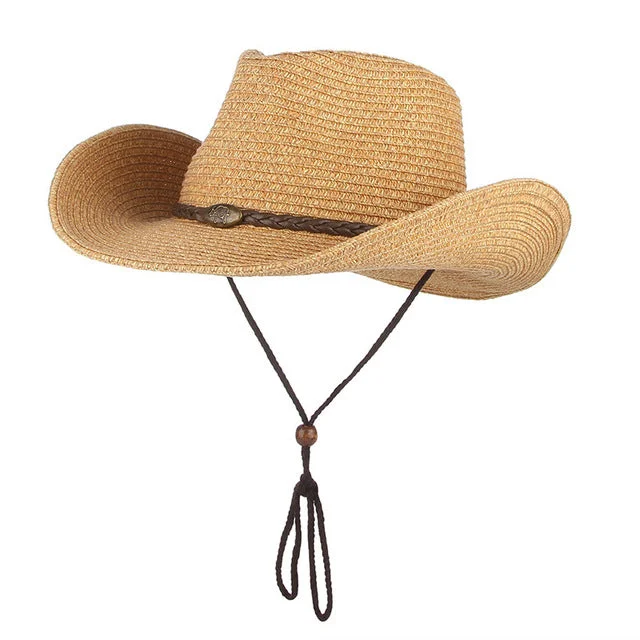 Western Hat with Chin Strap